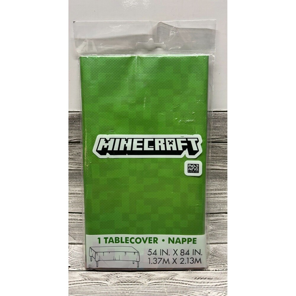 Minecraft- Gamer Birthday Party Supplies-Table Cover 54in x84in